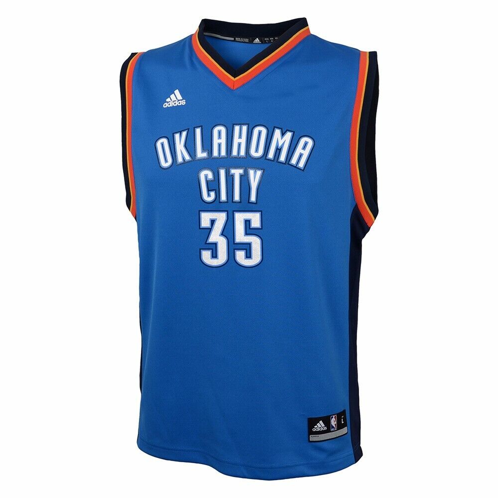 Camiseta nba de Durant Oklahoma City Thunder Azul